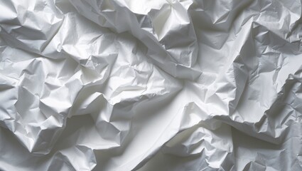 Obraz premium Crumpled paper with wrinkles and creases, textured background.