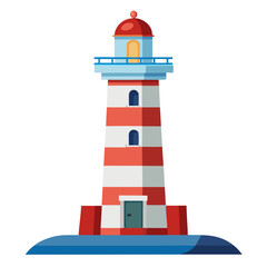 lighthouse vector illustration 