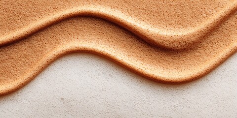 SCHIUMA DI SHAMPOO BIANCO, MACRO FOTOGRAFIA DI CONSISTENZA CREMOSA