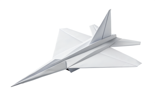 Red Paper Airplane Origami Craft, Simple Instructions, Flight Fun