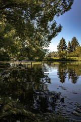 tranquillity by the lake
