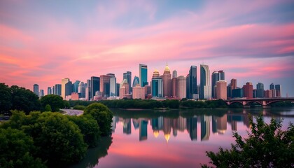 Obraz premium A single energy-efficient lightbulb shines brightly amongst several conventional incandescent bulbs.