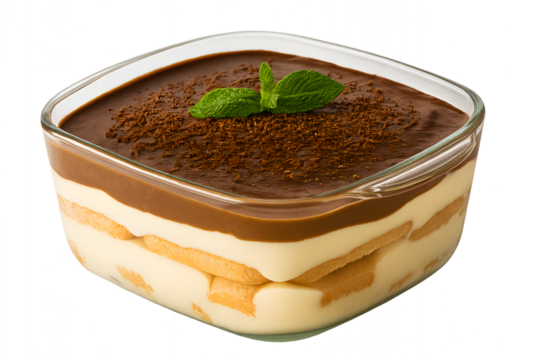 Brazilian Pavê with Chocolate and Vanilla Layers