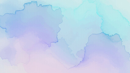 Abstract watercolor background with soft pastel colors and delicate texture