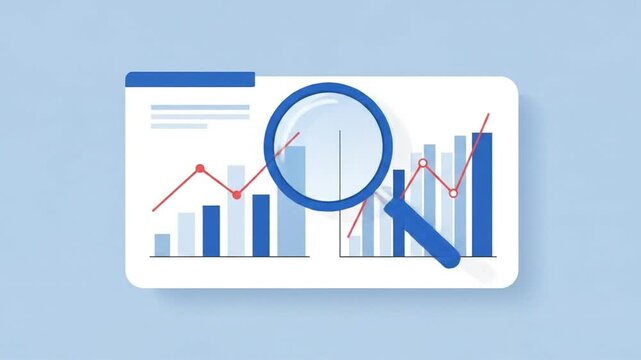 Data analysis, business growth, and financial performance visualization.