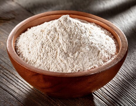 white ragi flour gluten free baking bowl