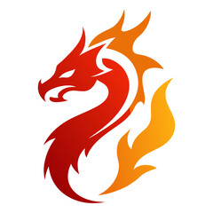 vector illustration of a fire