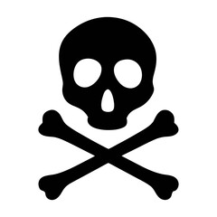 Download high quality skull and crossbones vector image for free danger and pirate symbol use