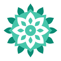 abstract flower vector illustration