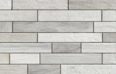 Gray and white rectangular tiles