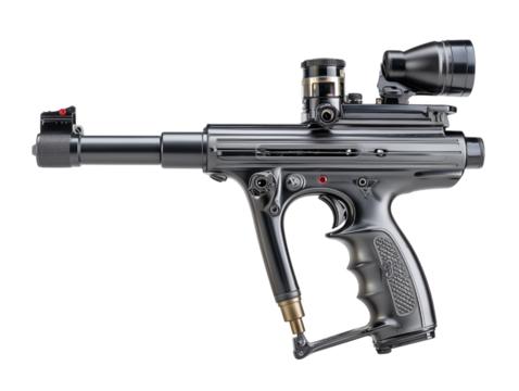 A close-up of a sleek, technologically advanced instrument, showcasing intricate design and functionality.