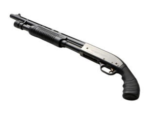 A meticulously crafted shotgun, a symbol of both historical and practical use