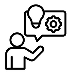 Imagination  Icon Element For Design