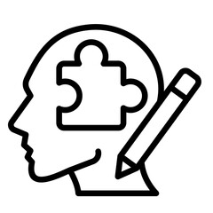 Design Thinking  Icon Element For Design