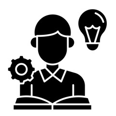 Student  Icon Element For Design