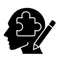 Obraz premium Design Thinking Icon Element For Design