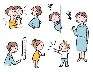 不満を語る親子の日常