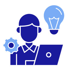 Student  Icon Element For Design