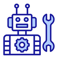 Robotics  Icon Element For Design