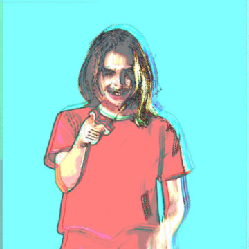 Comic Book Paper Texture Motion Effect Square