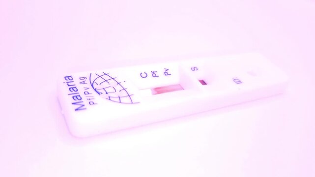 Malaria Pf/Pv Rapid Diagnostic Test (RDT) kit, a common tool used for the rapid and qualitative detection of malaria infections