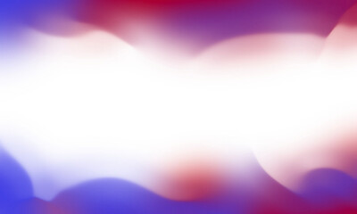 Abstract Color Wave Gradient with Red and Blue Glitch Effect