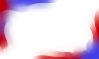 Abstract Color Wave Gradient with Red and Blue Glitch Effect