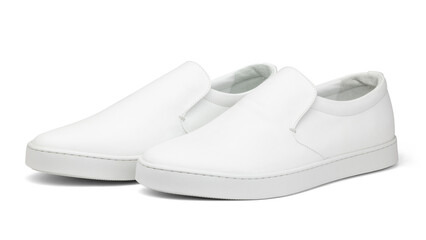 Mans Fashionable Comfortable Leather Shoes On PNG Transparent Background. Cut Out Clipping Path With Adobe Photoshop Pen Tool.PNG Transparent Shoes 