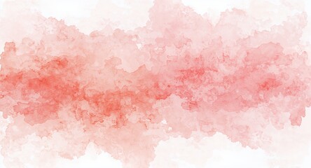Fototapeta premium Soft watercolor fade with white space in abstract art painting styles