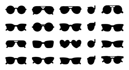 Stylish sunglasses collection, cool shades for summer fun, vintage and modern eyewear fashion accessories