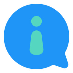 Info Icon in Speech Bubble