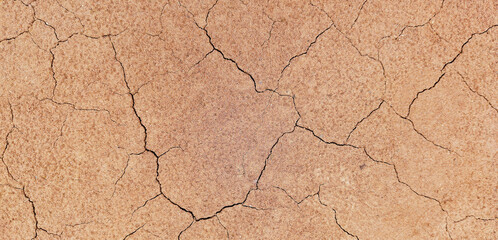 The ground has cracks in the top view for the background
