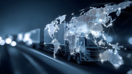 logistics leaders planning digital transformation roadmap high resolution 8k