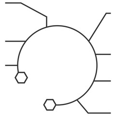 Interconnected system for data communication.