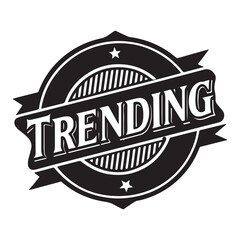 Trending Icon, a Universal Symbol for Market Trends, Business Growth, and Success, for Data Analysis and Financial Reports