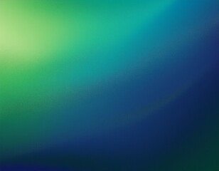Obraz premium blue green gradient background with a smooth transition and grainy texture effect