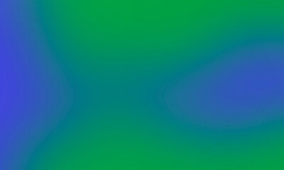 Abstract smooth gradient background with green blue and purple color blend for modern digital design