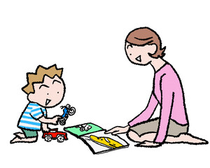 親子で楽しむ絵本時間