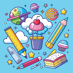 back to school vector