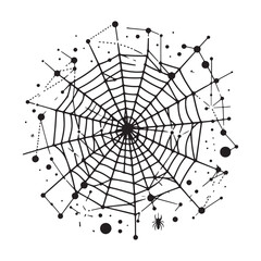 Hand Drawn Cobweb Collection