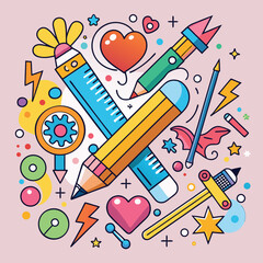 back to school concept