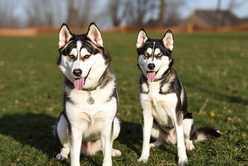 Obraz premium Siberian Husky