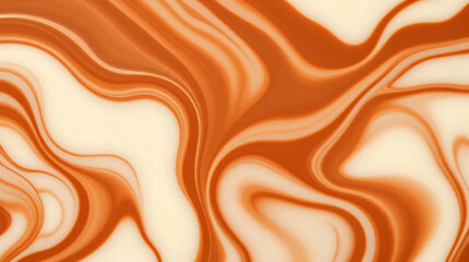 Chocolate mixing with milk texture background Food and drink close up