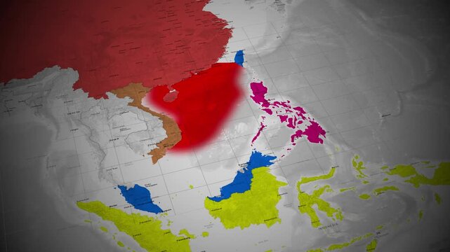 South China Sea (East Sea Vietnam) Conflict Maps