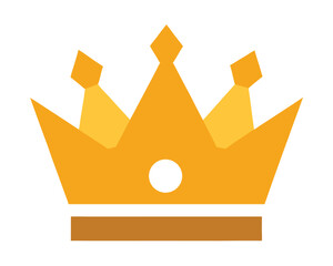 Golden Crown Icon Design