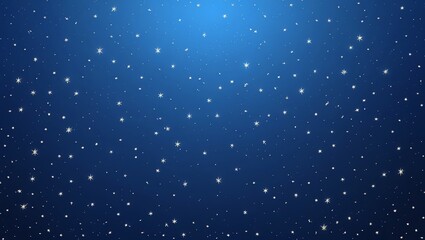 Celestial Night: A Winter's Starry Sky