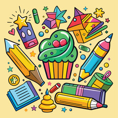 school stationery set