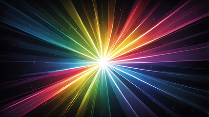 Fototapeta premium Spotlight, cosmic explosion of light, light burst background, light, bright, ray, abstract, glow, design, explosion, burst, shine, effect