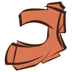 Graffiti Style Lettering - J | Lettering Design | Jpeg