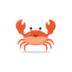 Cute Crab Cartoon Very Cool
